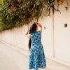 DSC03122-scaled-1.jpg Blue Bloom Floral Cotton Summer Dress