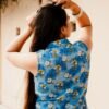 DSC03124-scaled-1.jpg Blue Bloom Floral Cotton Summer Dress