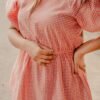 DSC03154-scaled-1.jpg Orange Gingham Cotton Off-Shoulder Top