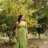 Olive Aura Cotton Gown Olive Aura Cotton Gown
