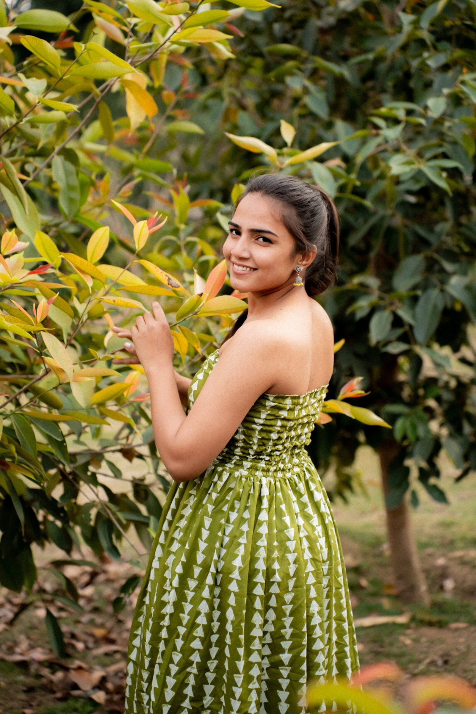 DSC03423-scaled-1.jpg Olive Aura Cotton Gown