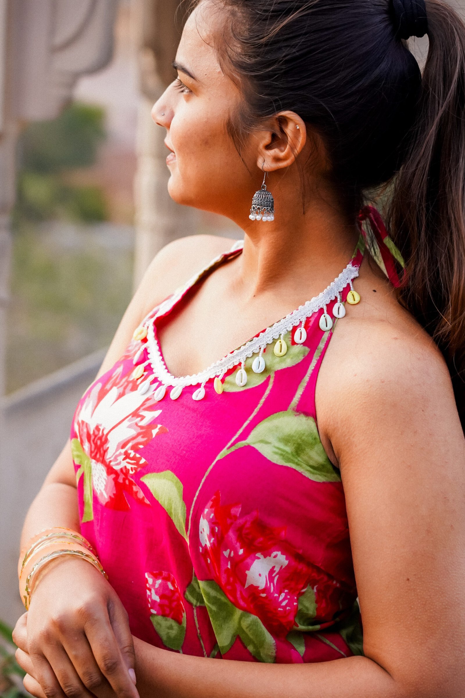 DSC08114-scaled-1.jpg Pink Floral Cotton Halter Top