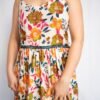 Cream Floral Cotton Midi Dress Cream Floral Cotton Midi Dress