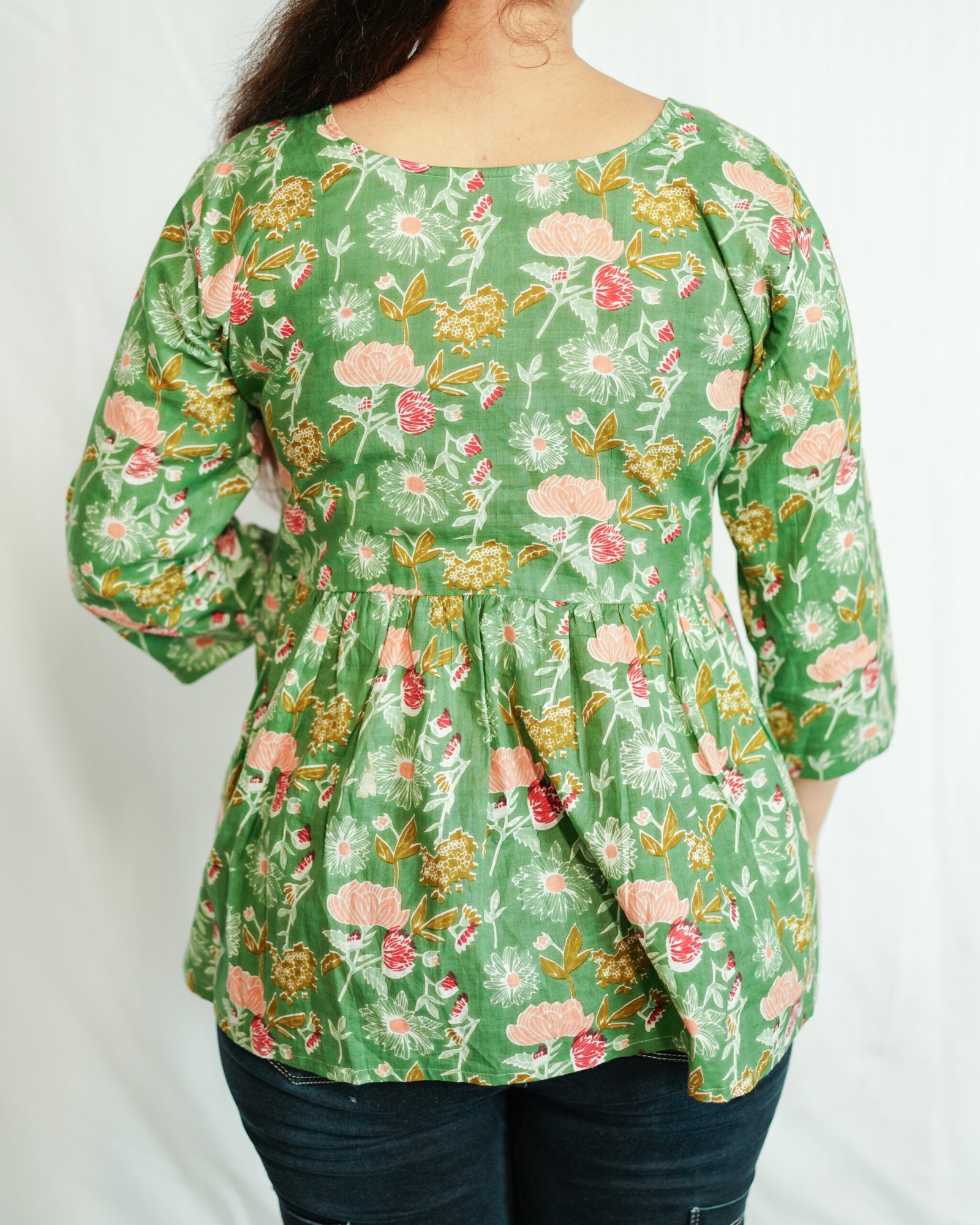 JAT02770-scaled-1.jpg Green Meadow Floral Cotton Top