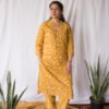 Sunshine Floral Cotton Kurta
