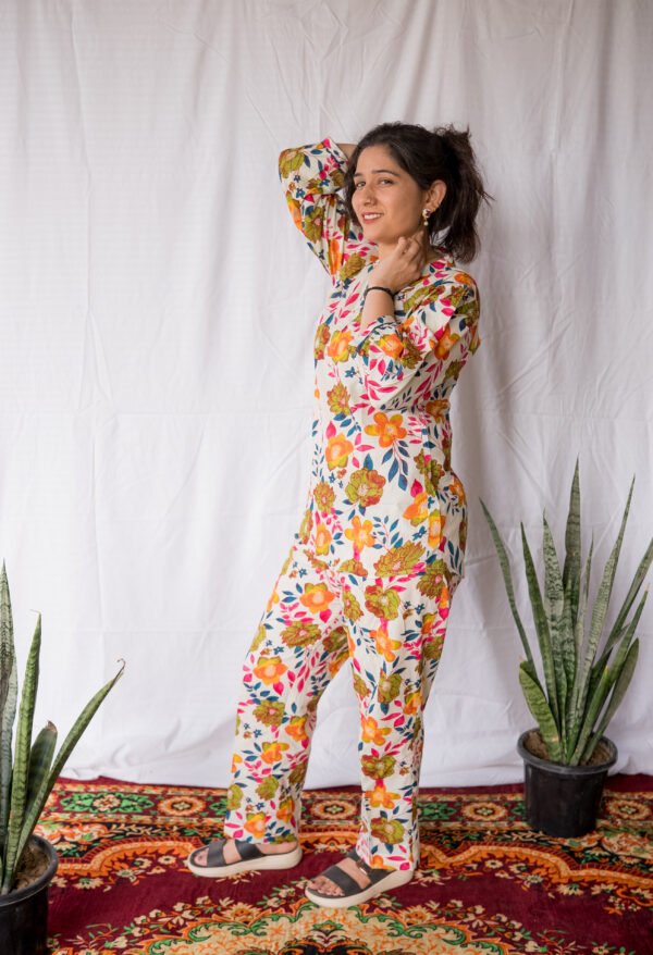 Blossom Breeze Cotton Co-Ord Set