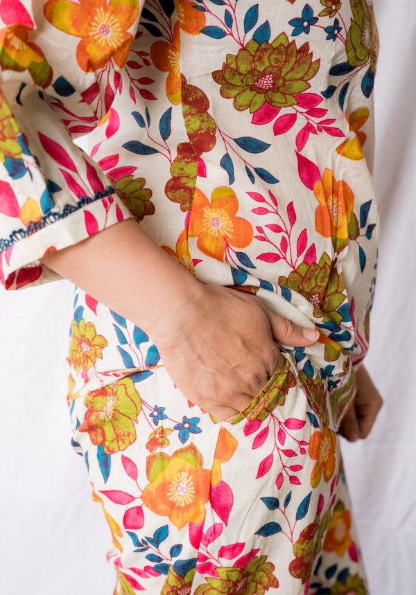Blossom Breeze Cotton Co-Ord Set