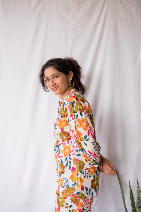 Blossom Breeze Cotton Co-Ord Set