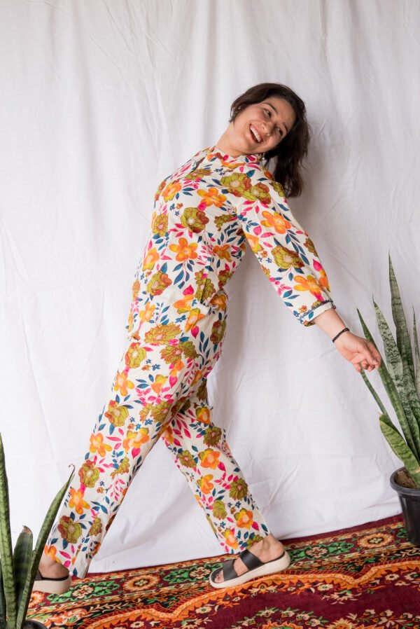 Blossom Breeze Cotton Co-Ord Set