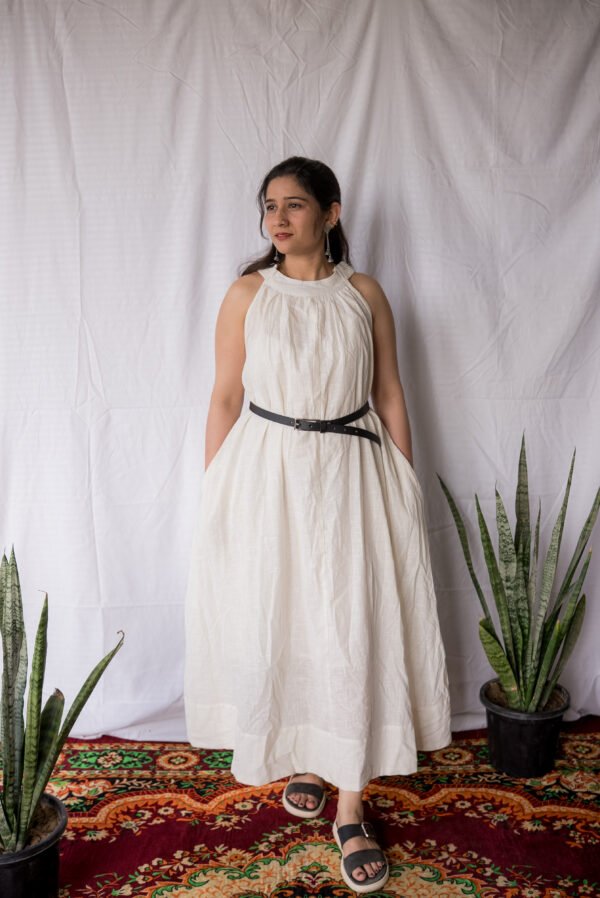 Lvory Minimal Muse Cotton Midi Dress